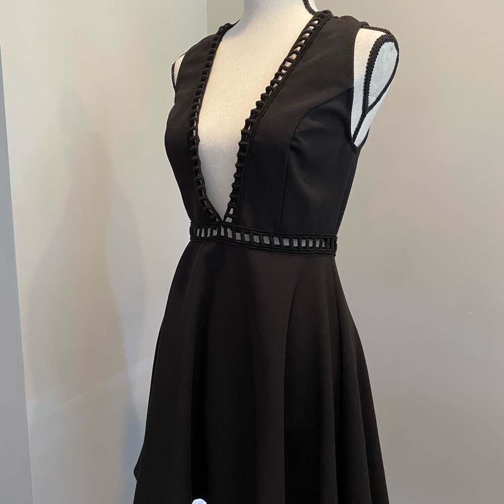 Fancy/Formal Black Mini Dress
